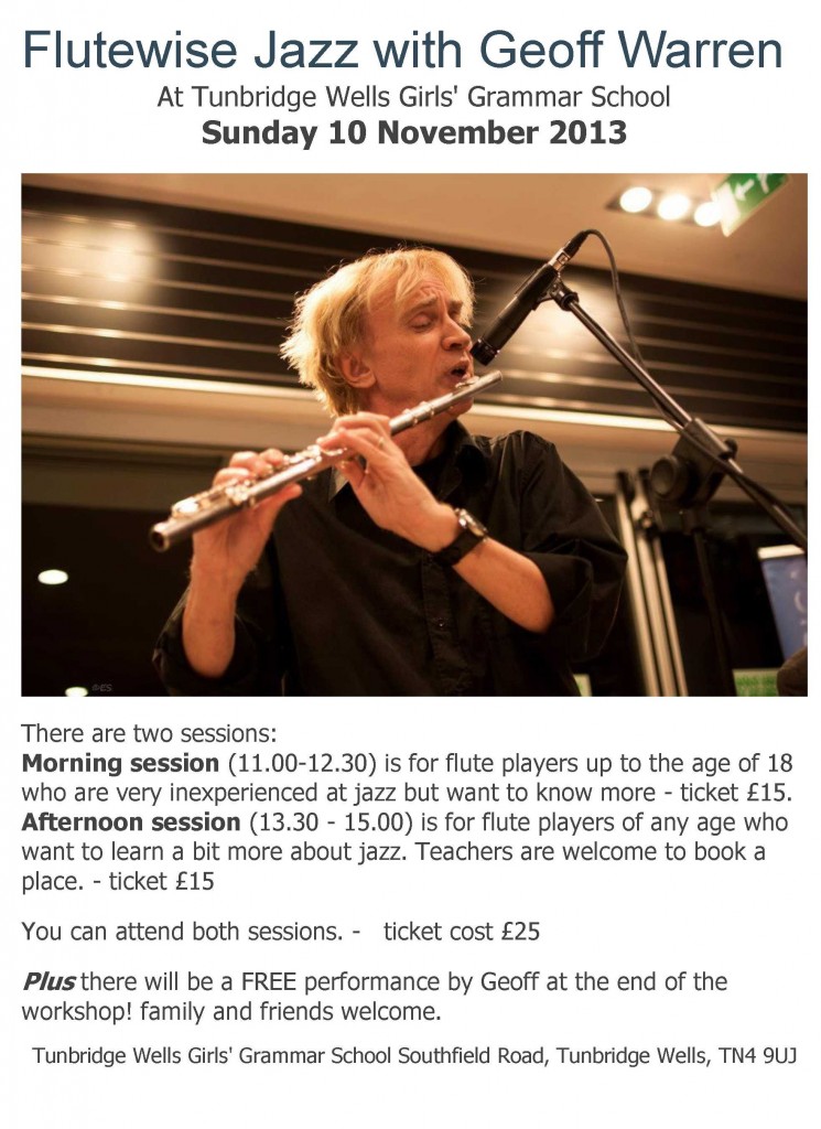 Flutewise Jazz with Geoff Warren 31