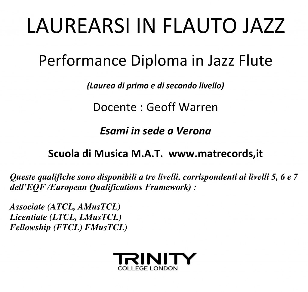 LAUREARSI IN FLAUTO JAZZ 21